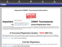 Tablet Screenshot of connylacrosse.org